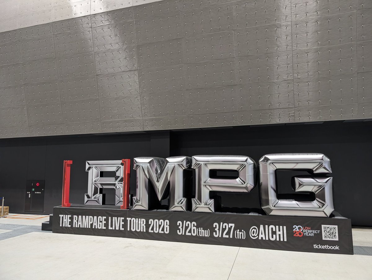 ldh_0508's tweet photo. @ticketbook_jp #RMPG 
＃愛知 https://t.co/iyglZBaQfO