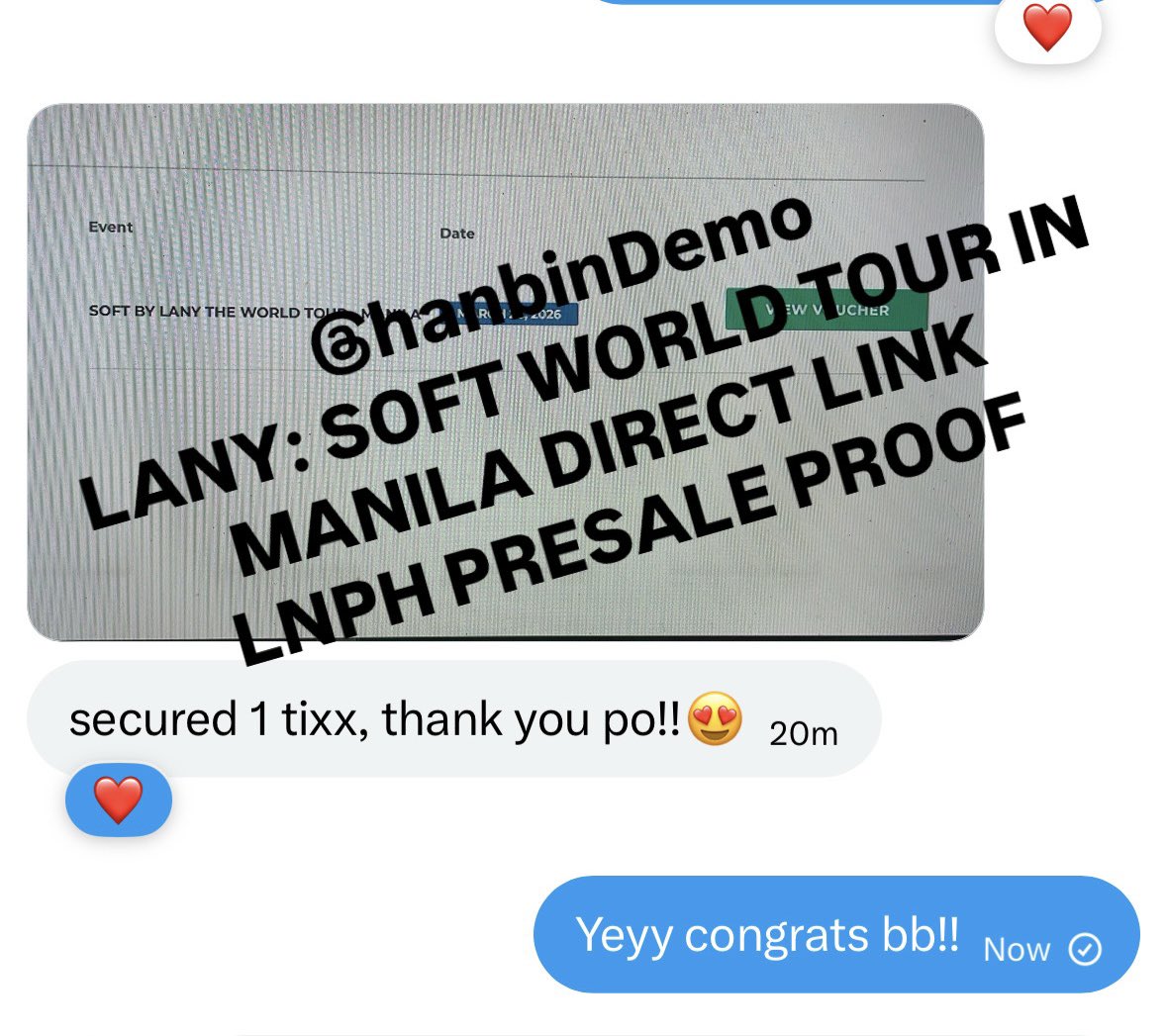 LANY, CUP OF JOE & EXO DIRECT LINK tweet media