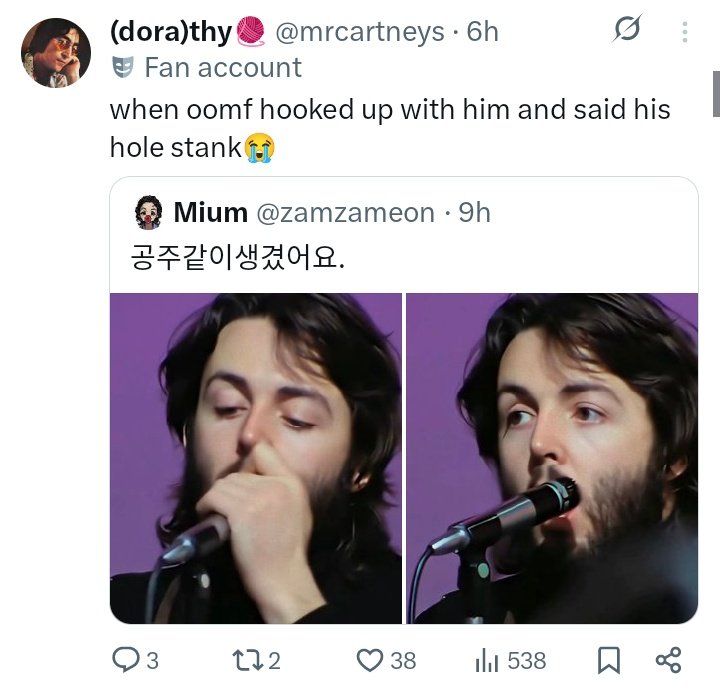 beatles fandom struggles (?) tweet media