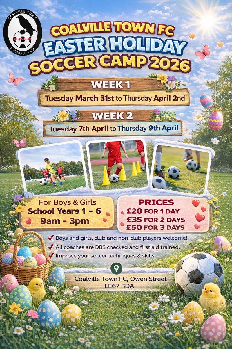 Coalville Town Youth FC tweet media