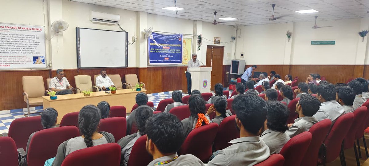 CipetV's tweet photo. We are pleased to share that Management Development Programme(MDP) on Plastics &amp; Allied Industries  sponsored by  DC-MSME, New Delhi from 25-03-2026 to 30-03-2026 was successfully inaugurated  at Parvathaneni  Brahmayya Siddhartha college of Arts &amp; Sciences, Vijayawada. https://t.co/82P1U7wbI0