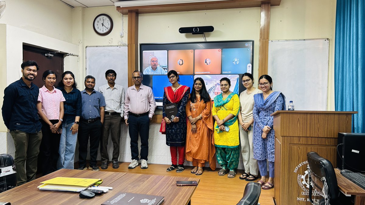 RupamDinda's tweet image. Congratulations to Dr. @DeepsDeepika14 on successfully defending the #PhD #Thesis! Thanks to your dedication and hard work, it truly paid off—our best wishes for your next scientific journey. We thank Prof. Maurya @IITRoorke for acting as the examiner.