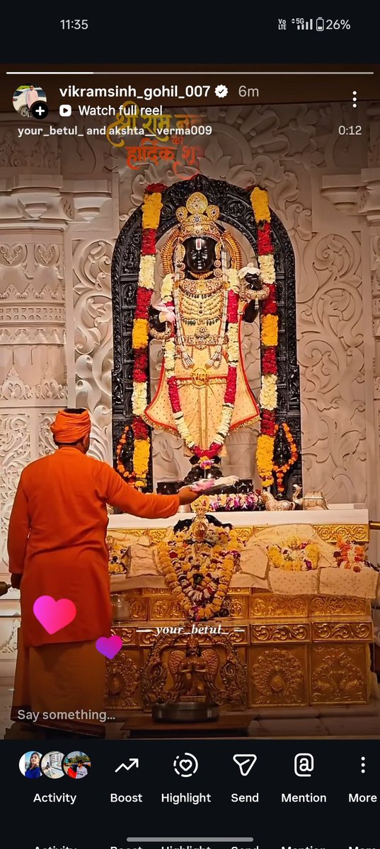 મર્યાદાપુરષોત્તમ પ્રભુ શ્રી રામ જન્મોત્સવ રામ નવમી ની હાર્દિક શુભકામનાઓ 🙏🏻🕉️

#RamNavami #ram