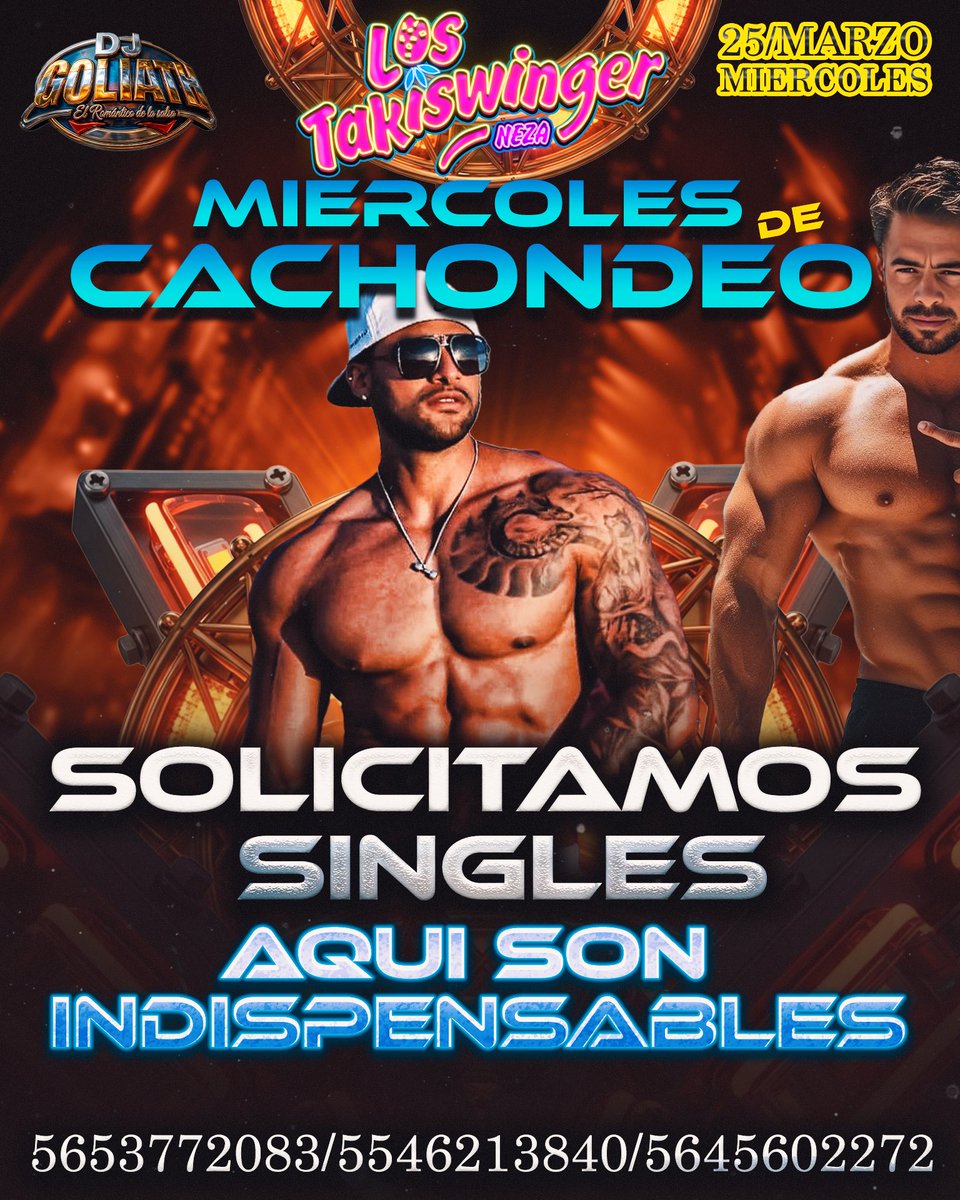 CENTRO DE ESPECTÁCULOS SW: “LOS TAKISWINGER “ A.C tweet media