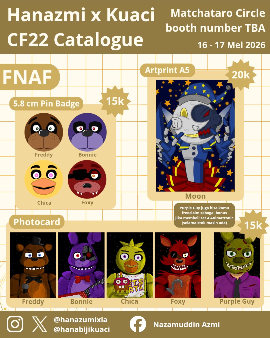 🌻 Hanazmi • Kuaci | CF22 PO Open ✨ tweet media