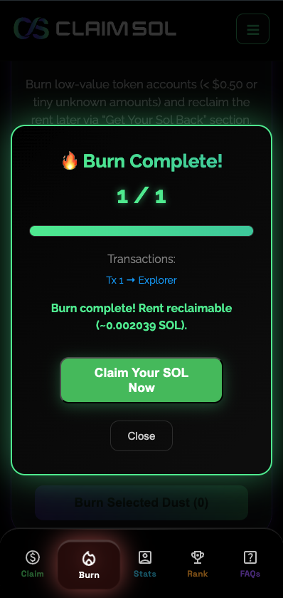Claim Sol tweet media