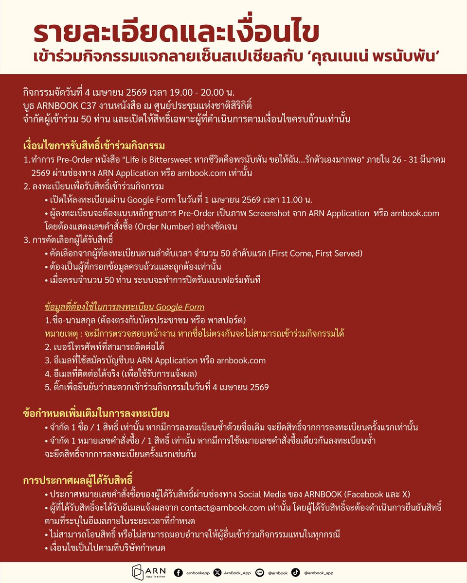 ARN Application - อ่าน tweet media