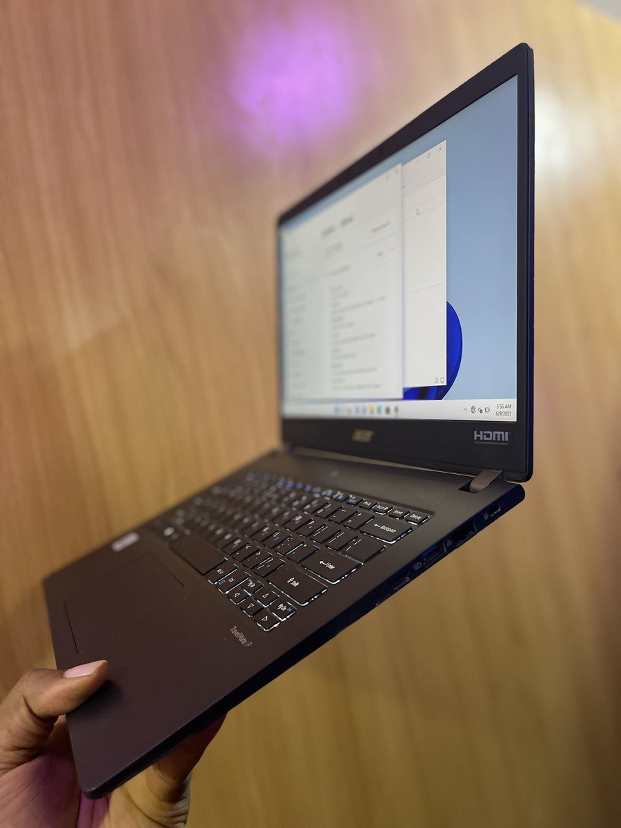 BucciHub's tweet photo. Deal of a Century. Extreme Light weighted

ACER TRAVELMATE P614
10th gen
Core i5
8gb Ram / 128gb SSD
Keyboard Light
14”FHD 
Type-c Thunderbolt 
Excellent battery life 🔋 (Upto 7hrs backup)

Price: 255k Only

Location: Ojo Alaba intl, Lagos
#Trending #laptop https://t.co/tx9G5qGrA1