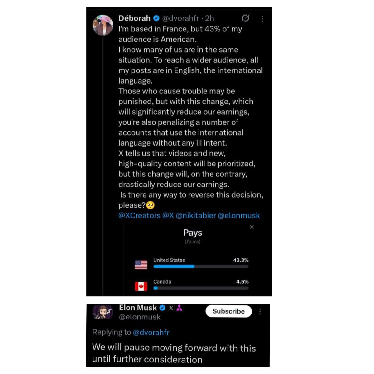 A letter to Mr Elon Musk 

Dear Elon Musk,

I hope this message finds you well. I write to you as a Nigerian content creator and advocate for African voices on X — a platform that has, under your leadership, become one of the most powerful tools for global expression and economic