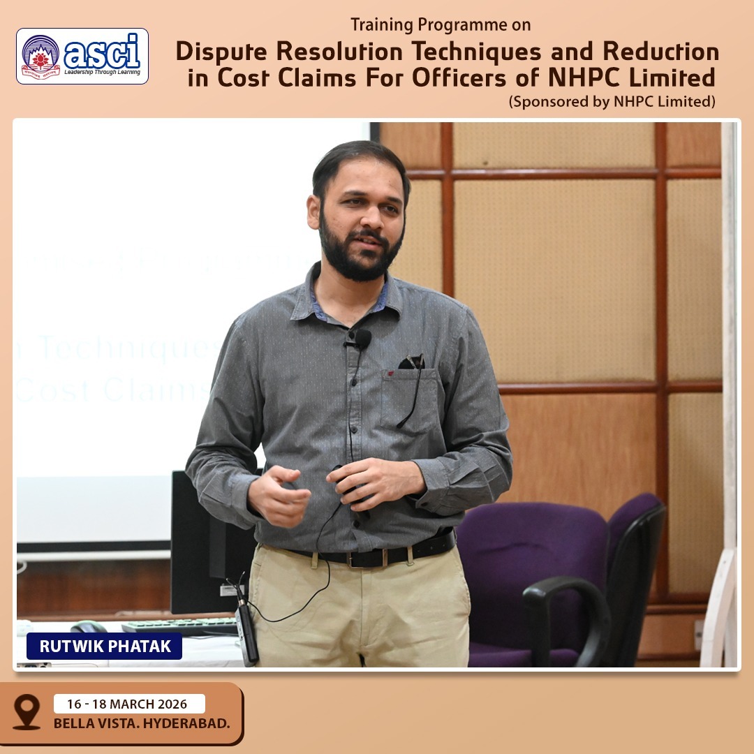 Admn Staff College of India (ASCI) tweet media