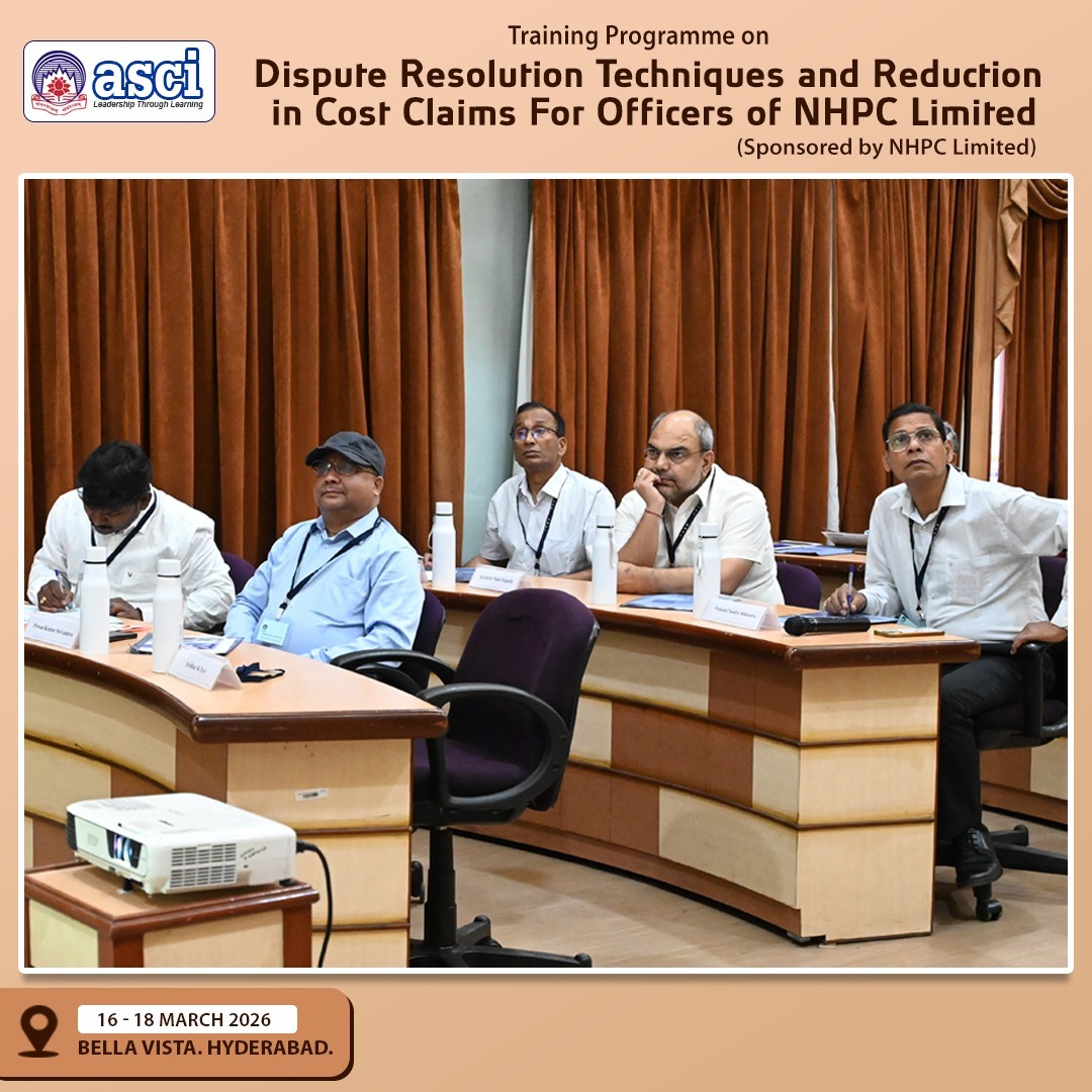 Admn Staff College of India (ASCI) tweet media