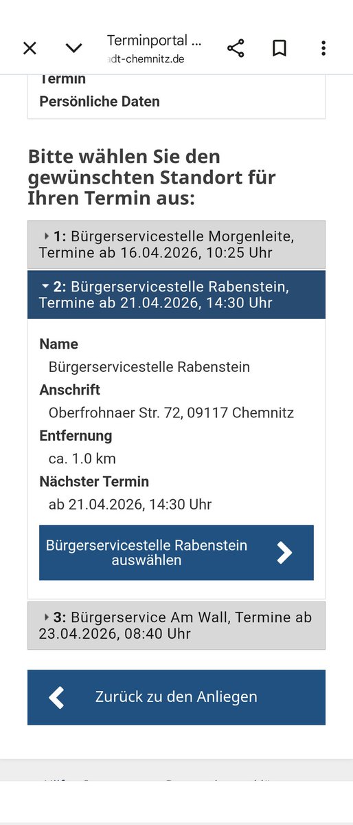 DeanRee31696964's tweet photo. @Chemnitz @stadt_chemnitz #Chemnitz #spd_chemnitz #SvenSchulzeLiebe Stadtverwaltung muss man in Chemnitz tatsächlich nahezu  4 Wochen warten , um einen neuen Personalausweis erst einmal beantragen zu können ? https://t.co/tBPr6vya5B