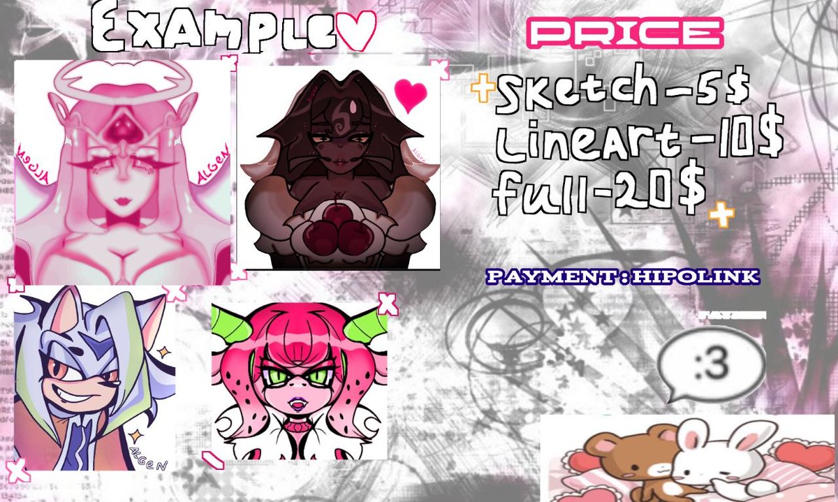 ALGIENG(COMMISIONS OPEN) tweet media