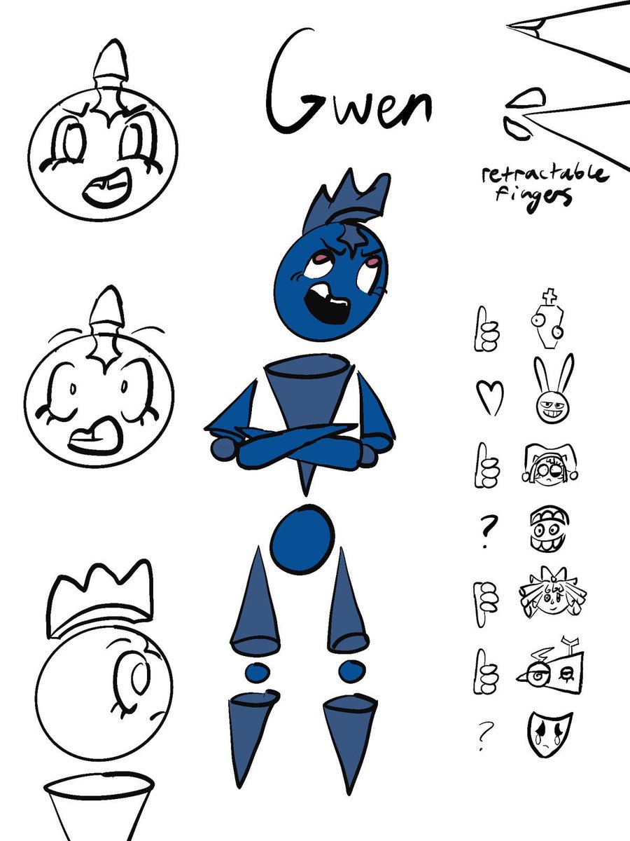 My digital circus OC (repost) #tadcoc #digitalcircusoc #tadc