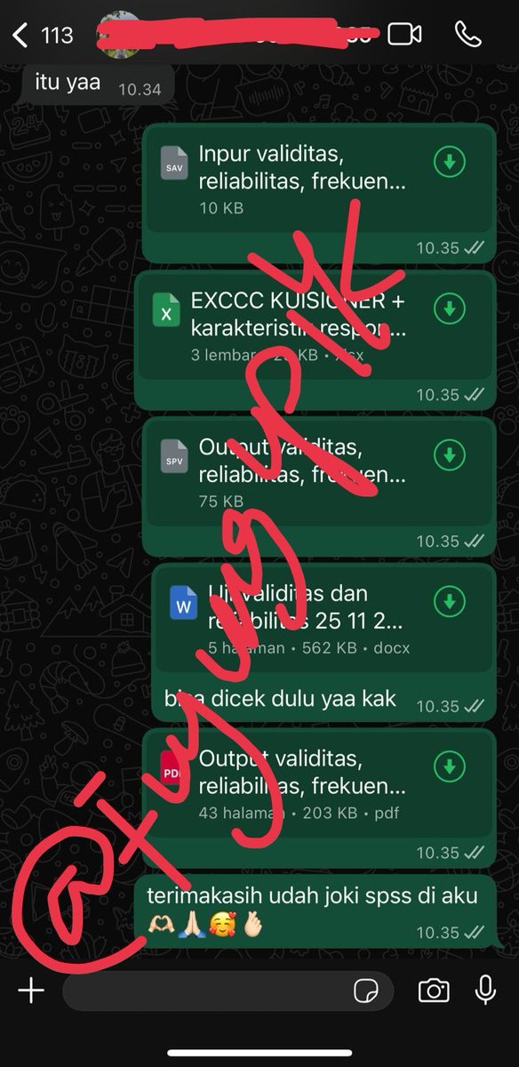 cyu~ joki tugas spss start 10k| wa fastrespon tweet media