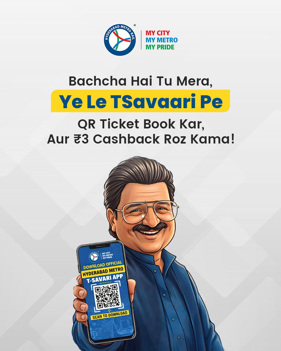 L&T Hyderabad Metro Rail tweet media