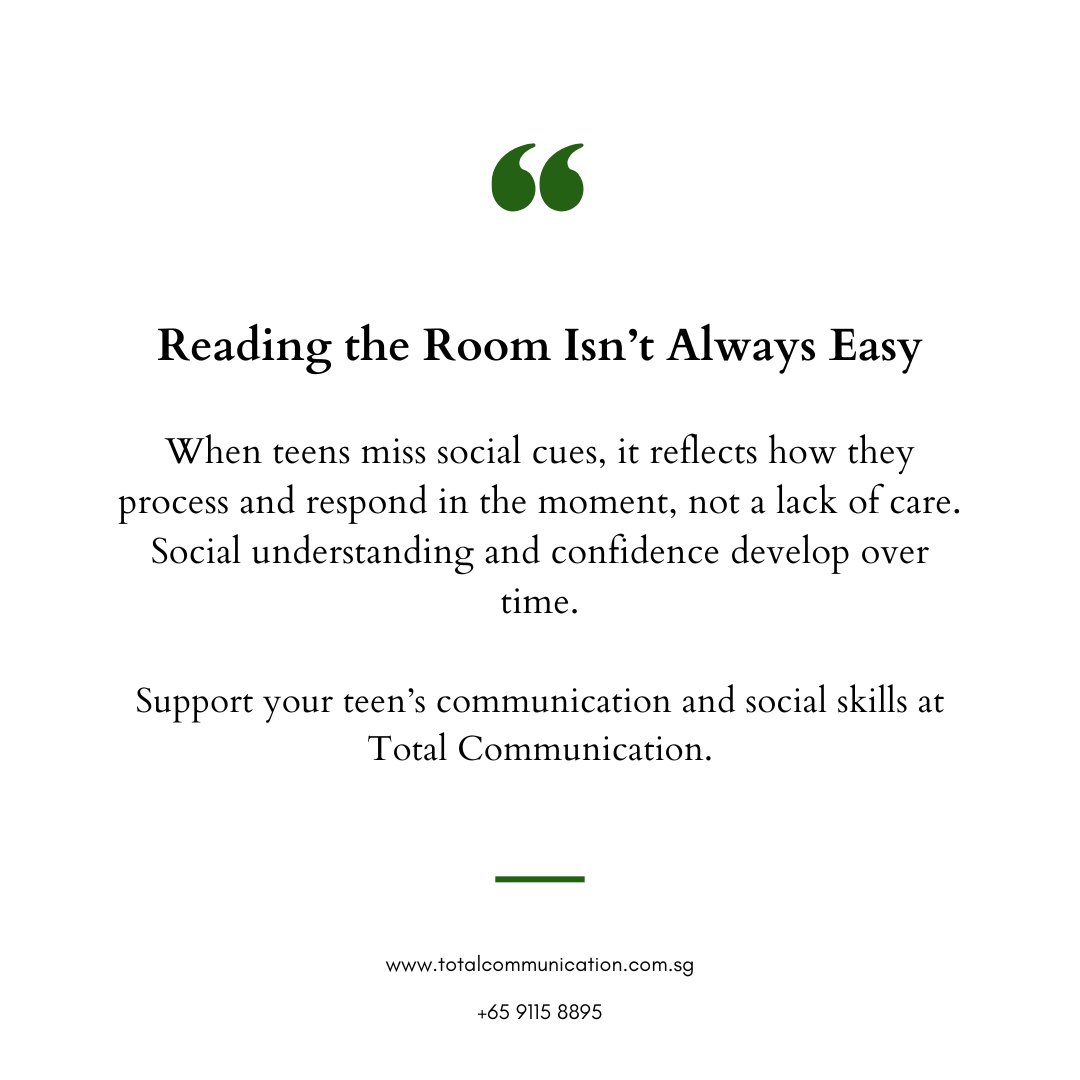 TCTherapy_SG's tweet photo. Understanding others is a skill that develops over time.

To learn more, contact us.
Call/WhatsApp: +65 9115 8895

#SocialSkills #ChildDevelopment #TeenDevelopment #CommunicationSkills #SocialCommunication https://t.co/FJX34qUlAG