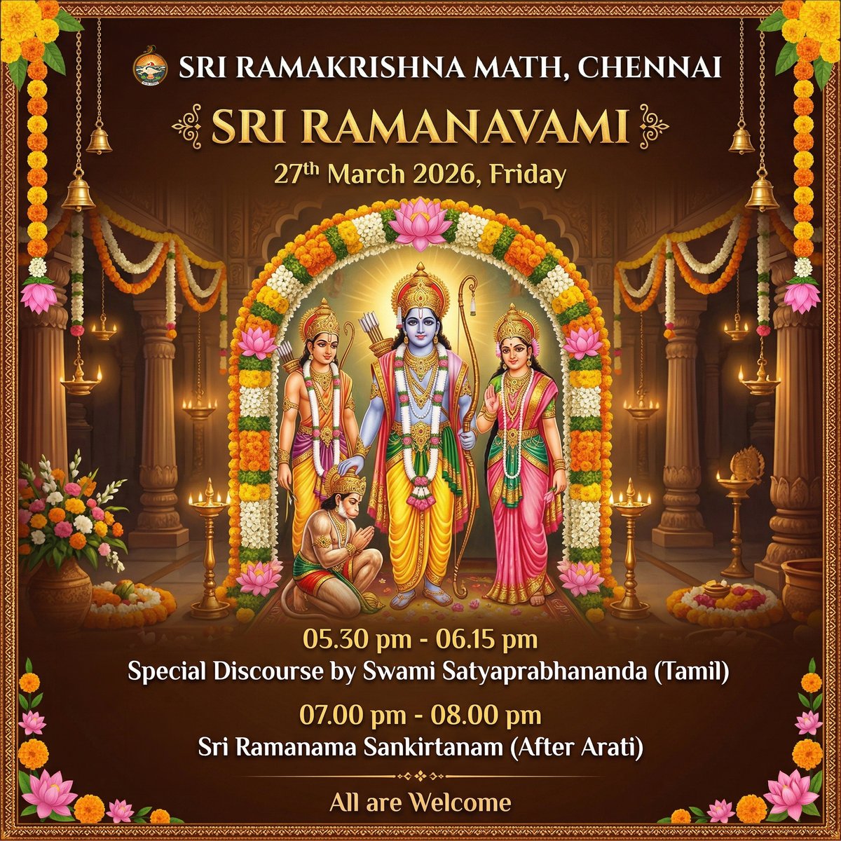 Sri Ramakrishna Math tweet media