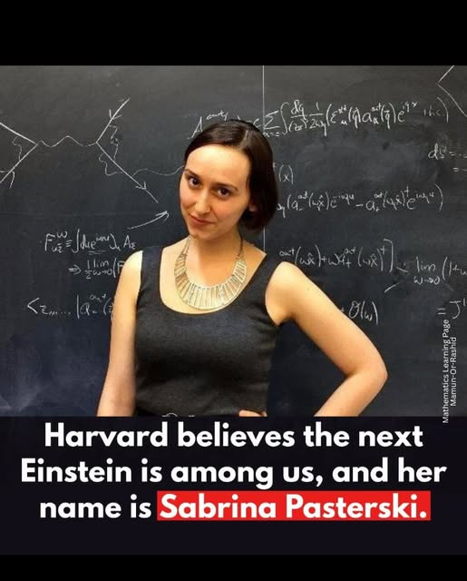 ImtiazMadmood's tweet photo. Sabrina Pasterski is a renowned theoretical physicist recognized for her work on quantum gravity, black holes, and celestial holography. Famous for being a child prodigy who built her own plane at 14, she later gained prominence as a top-scoring MIT graduate, Harvard Ph.D., and for her foundational research cited by Stephen Hawking.

Harvard University has suggested that a new Einstein may already be here, referring to Sabrina Gonzalez Pasterski, an American theoretical physicist whose unconventional journey has garnered attention from top institutions. 

At just 16 years old, she built and flew her own single-engine airplane, documenting the entire process herself. Although initially rejected by MIT, she later gained admission after submitting a video of her completed flight and graduated at the top of her class. Pasterski now focuses her research on quantum gravity and black holes, areas that seek to resolve gaps left by Albert Einstein's theories. Known for avoiding publicity and declining lucrative offers from the industry, she has chosen to work independently, prioritizing pure research. 

Her work aims to deepen our understanding of the universe's fundamental structure, and her commitment to knowledge and discovery has made her one of the most promising young physicists today.