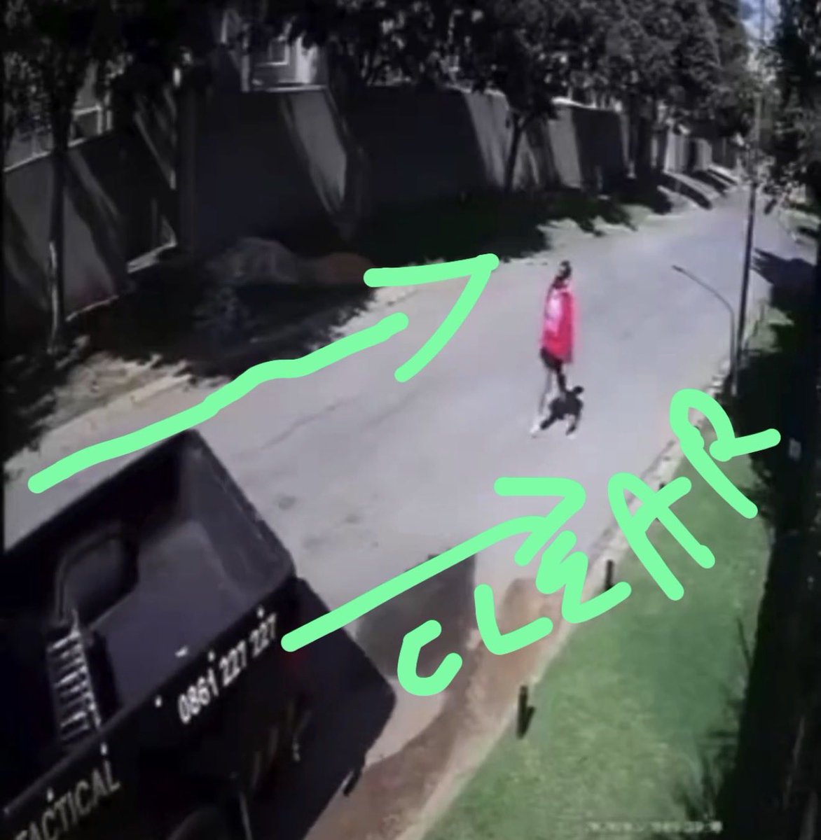 chefartwell's tweet photo. @Abramjee I think it was a mistake there, they pasted with the pedestrian walking 🚶 on the right side of street and she moved to the left which is not a problem but those guys thought she’s still on the right side of the road https://t.co/yZesOv9109