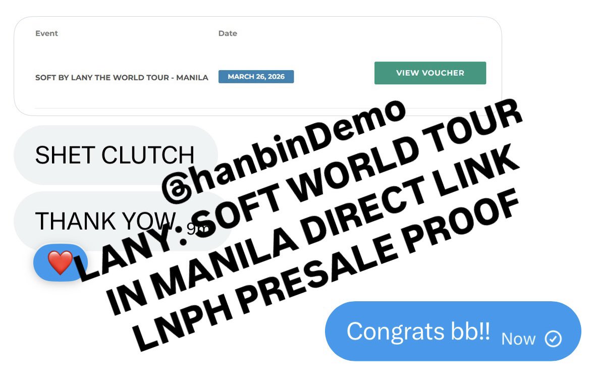 LANY, CUP OF JOE & EXO DIRECT LINK tweet media