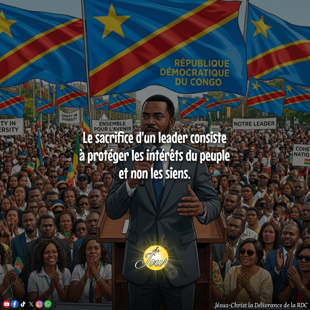 Jésus-Christ la Délivrance de la RDC tweet media
