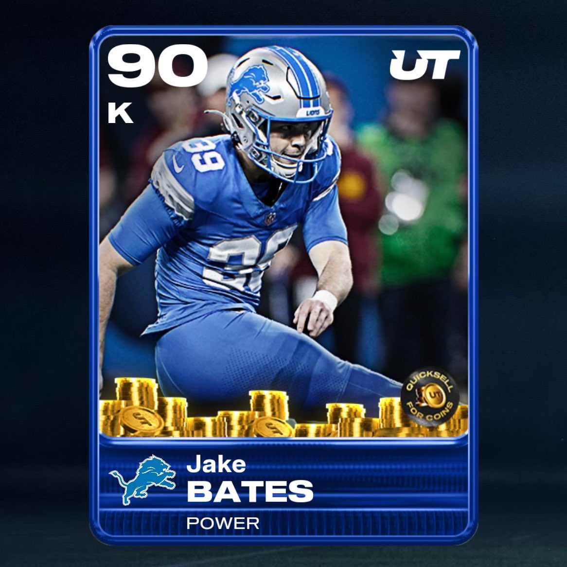 vicelli25's tweet photo. 2 SEMANAS de Madden Ultimate Team e eu estou positivamente SURPRESO com as possibilidades de se gerar coins no jogo SEM GASTAR DINHEIRO.

Essa é a 3ª carta que eu tiro em packs que se der quick sell, te retorna um valor alto em coins.

A 1ª foi 440K 
A 2ª foi 300K
E essa 1 MILHÃO E 200 MIL! 

Estou com mais de 2 Milhões de Coins na conta sem gastar grana em 2 semanas só explorando os challenges e modos offline. 

Eu to com 600 horas de NBA 2K26 e não senti nem o CHEIRO de 1 milhão de moedas no MyTEAM. Seria legal se por lá tivesse mais oportunidades de gerar coins assim. 

#madden26