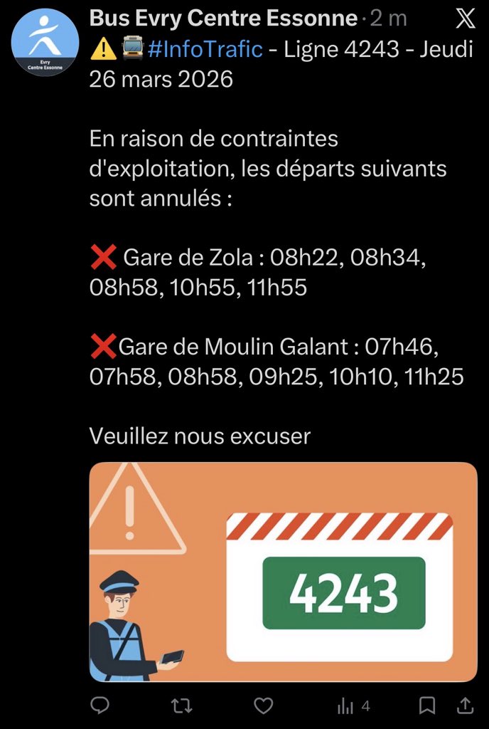 STOP GALÈRE : Transports IDF tweet media