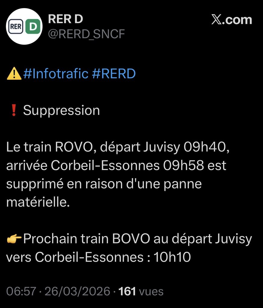 STOP GALÈRE : Transports IDF tweet media