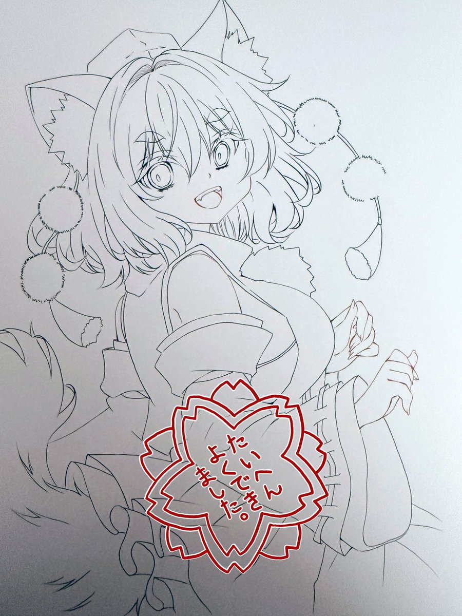 燐(りん)仕事多忙😭💦🌸春季例大祭「ち-15b」🌸 tweet media