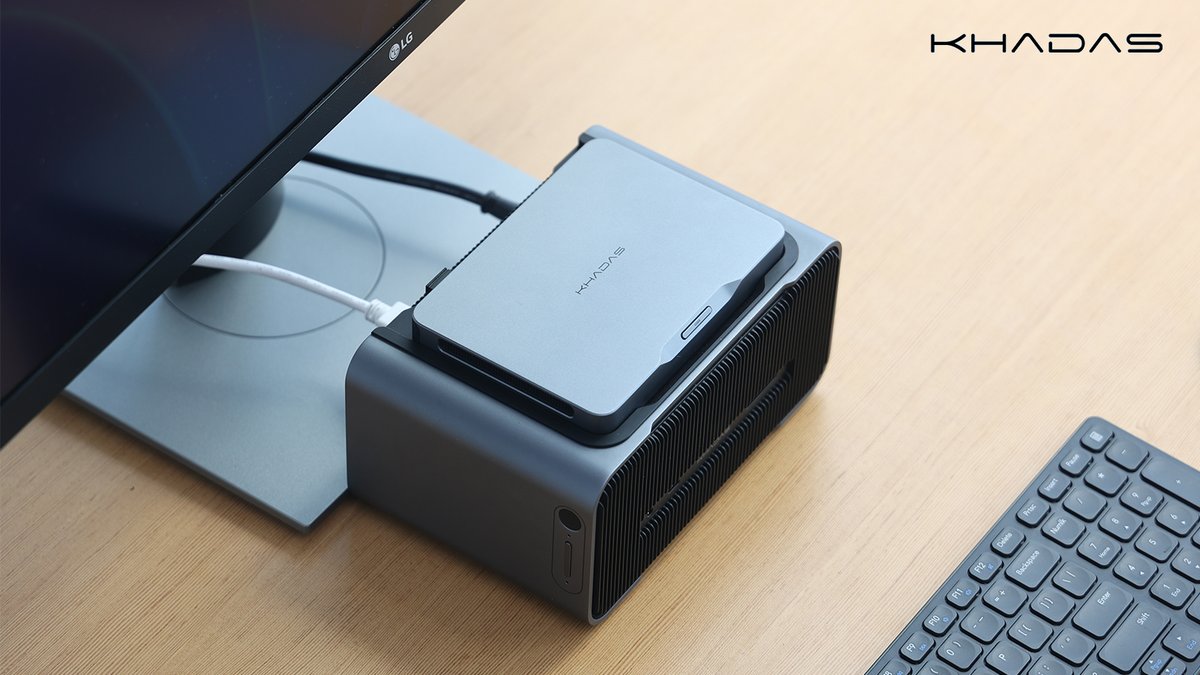 khadas_official's tweet image. Small footprint. Full desktop experience.
Khadas Mind + Mind Graphics 2 keeps the setup clean, minimal, and ready for work, creativity, and play.
Compact on the desk, complete in experience.
#Khadas #DeskSetup #MinimalSetup #RTX5060Ti #MindGraphics2