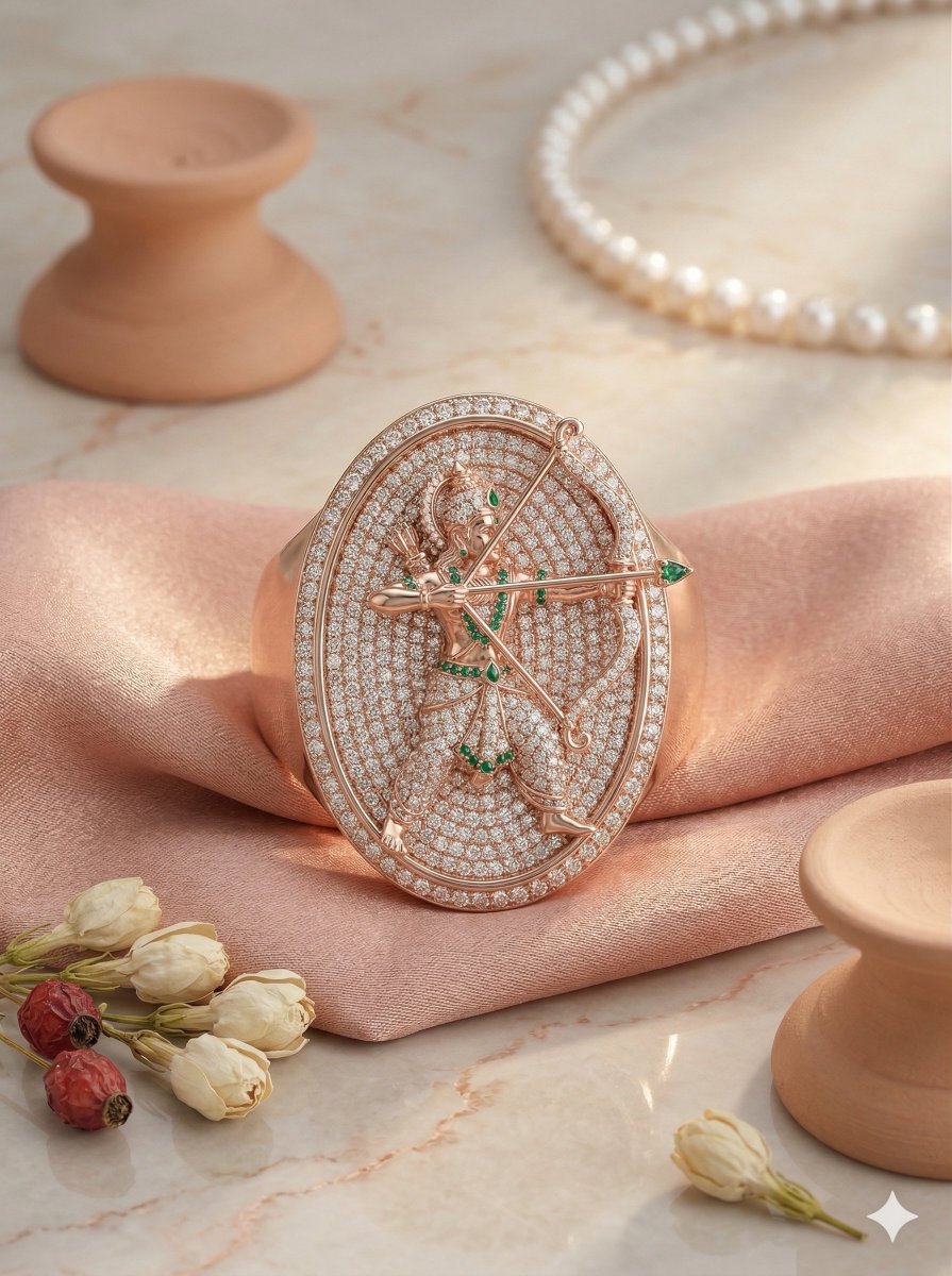 Houseofrings_'s tweet photo. Celebrate the divine grace of Lord Ram this Ram Navami 

Adorn yourself with timeless elegance, shine with tradition, and let your sparkle reflect strength, purity, and devotion.
Happy Ram Navami from House of Rings 

#RamNavami #FestiveElegance #HouseOfRings #ramnavami2026 https://t.co/dmsq6fqLwi