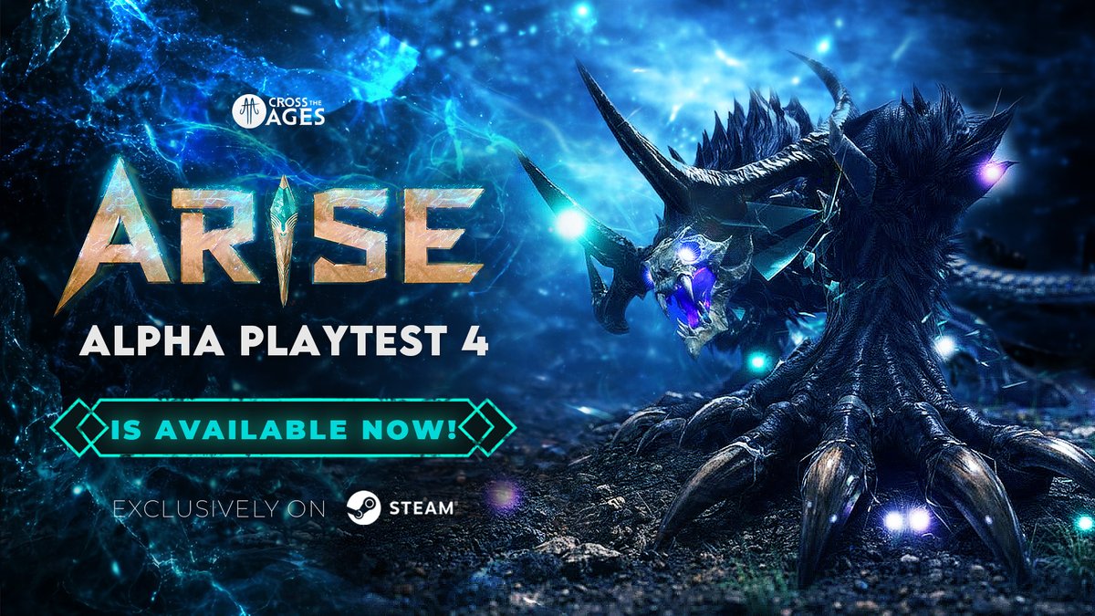 🚀 Arise Closed Playtest 4 is LIVE TODAY !

Jump into the latest version of Arise and discover:
- A fully redesigned tutorial
- A brand-new multiplayer hub
- New challenges &amp; game modes
- New customization

Play, explore, and help shape the future of the game with your feedback.