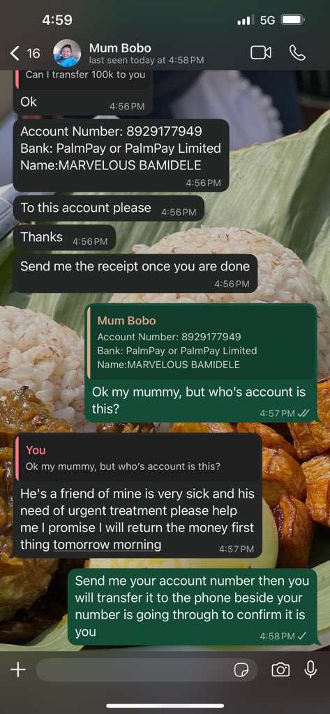 QueenBusari's tweet photo. Our conversation right there @palmpay_ng @cenbank https://t.co/1lmO1UwM1U