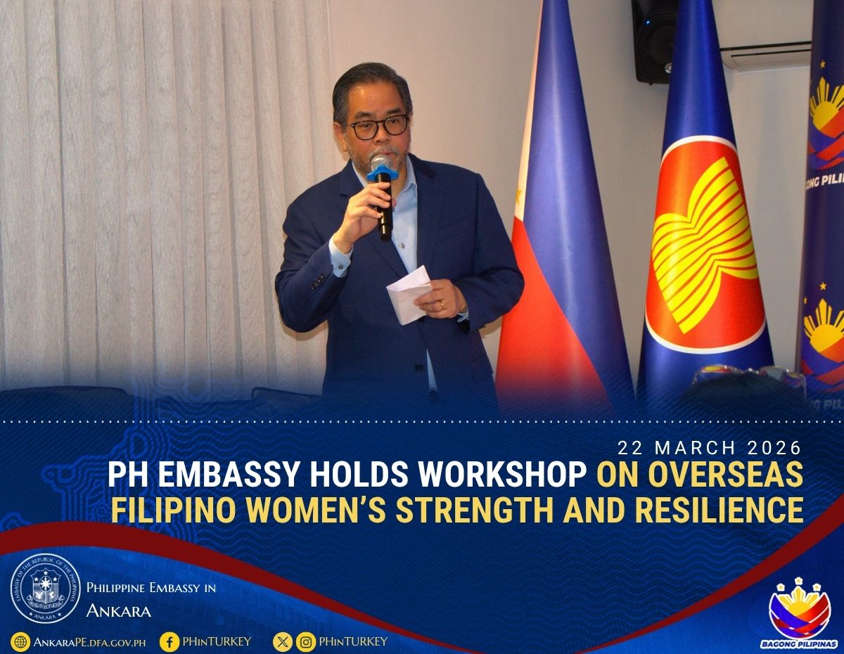 Philippine Embassy in Türkiye tweet media