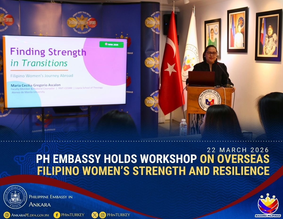 Philippine Embassy in Türkiye tweet media