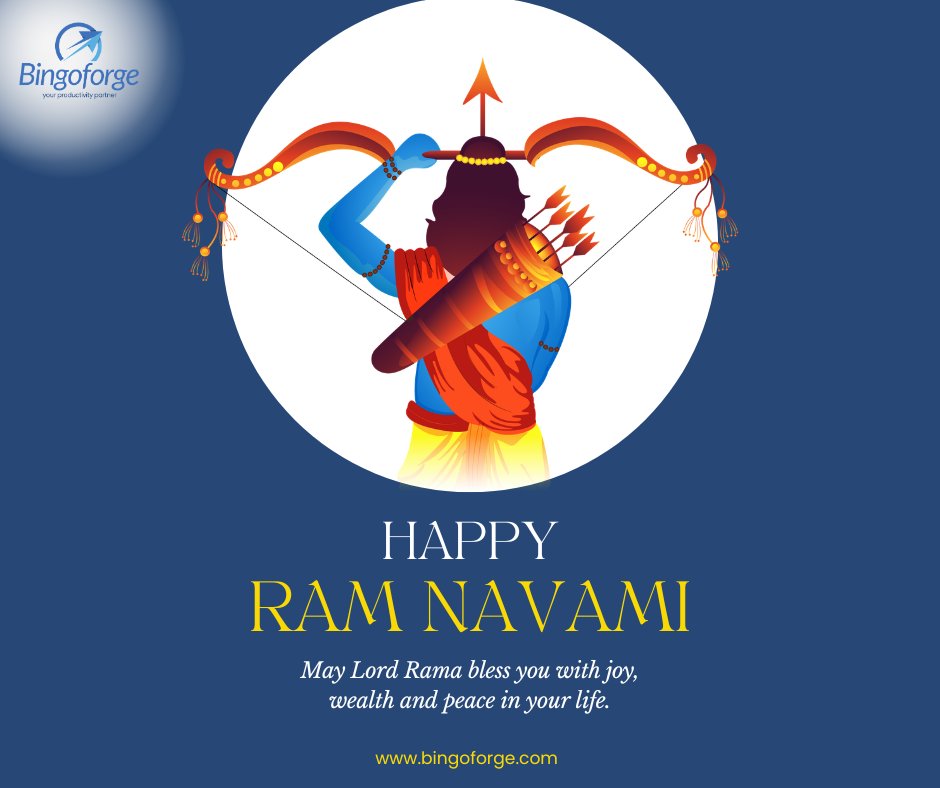BingoForge's tweet photo. Celebrating the victory of good over evil and the birth of hope 🌼✨
May Lord Rama bless your life with peace, prosperity, and happiness 🙏💛
🌐 https://t.co/ZAI8RMY05r
#RamNavami #FestiveVibes #IndianFestivals #SpiritualEnergy #BingoCRM #BingoForge https://t.co/dNVOjpuAI8