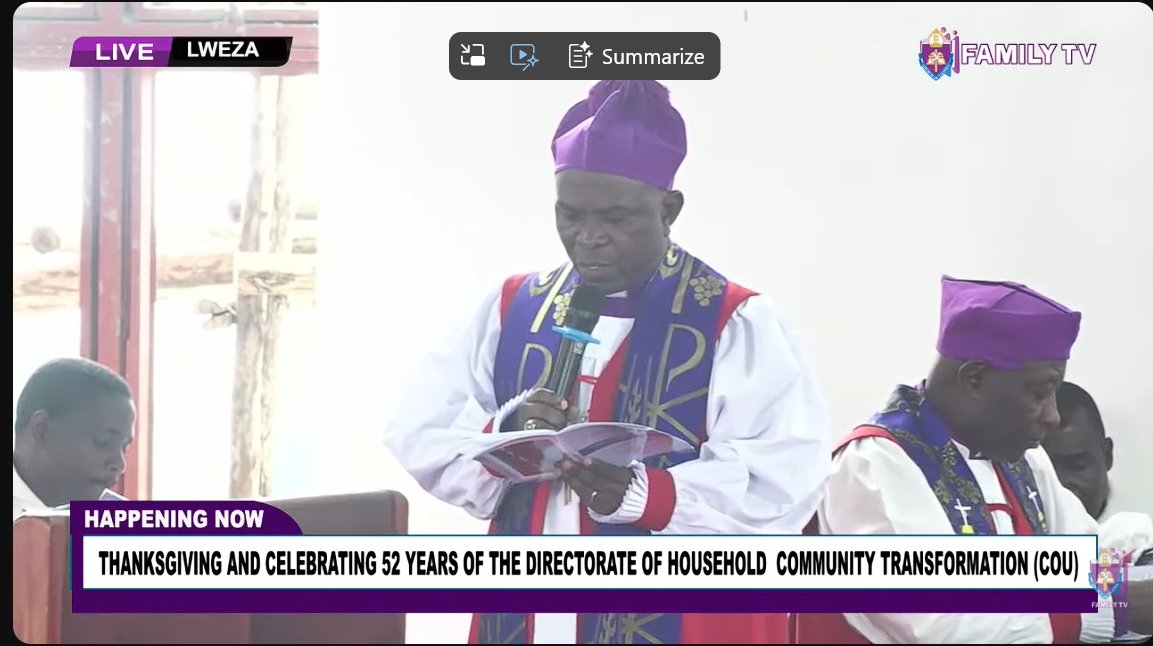 Church of Uganda tweet media