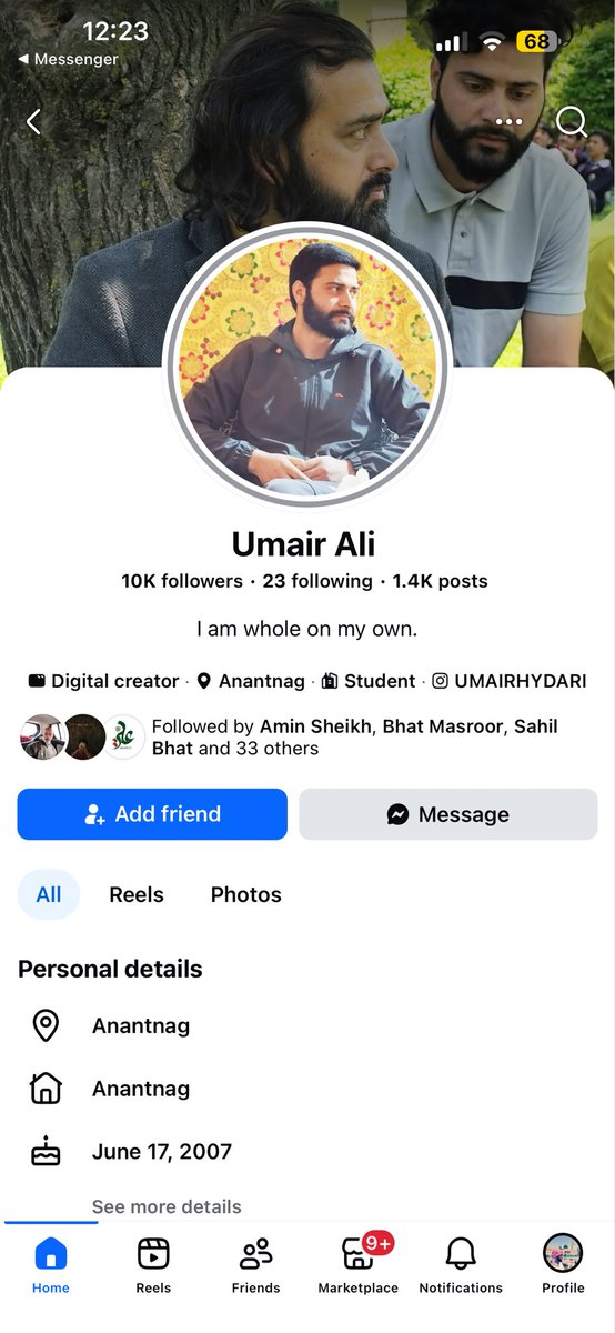 sheikhumee5's tweet photo. @drsameersiddiqi apka buht izzat karta hu par jab apke students ke ye Harkate dakhta hu afsoos hota haan ki iss ke jase loog b apke students hain jo veeri sab ki disrespect karta hain,ham sab muslim hain veeri sb ki yahi galti hain ki Iran ke lye dua nhi ki iske waja se ham kise https://t.co/dTaAvmEeyg