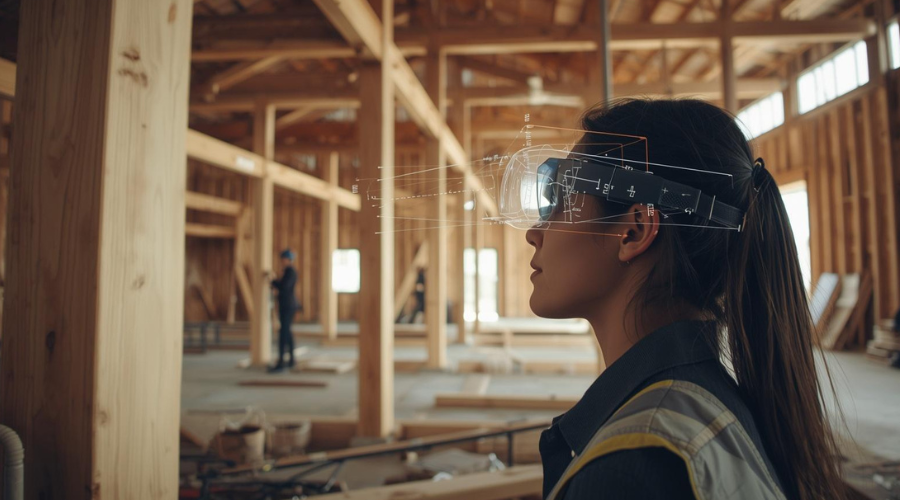 Inarquia_es's tweet photo. Realidad aumentada en fabricación industrializada de madera: investigadores del ETH Zurich prueban sistemas para ensamblar estructuras glulam con mayor precisión. 🔗https://t.co/lG3rRzyW6q
#ConstruccionIndustrializada #Glulam #TimberConstruction https://t.co/kOOAukwxlo