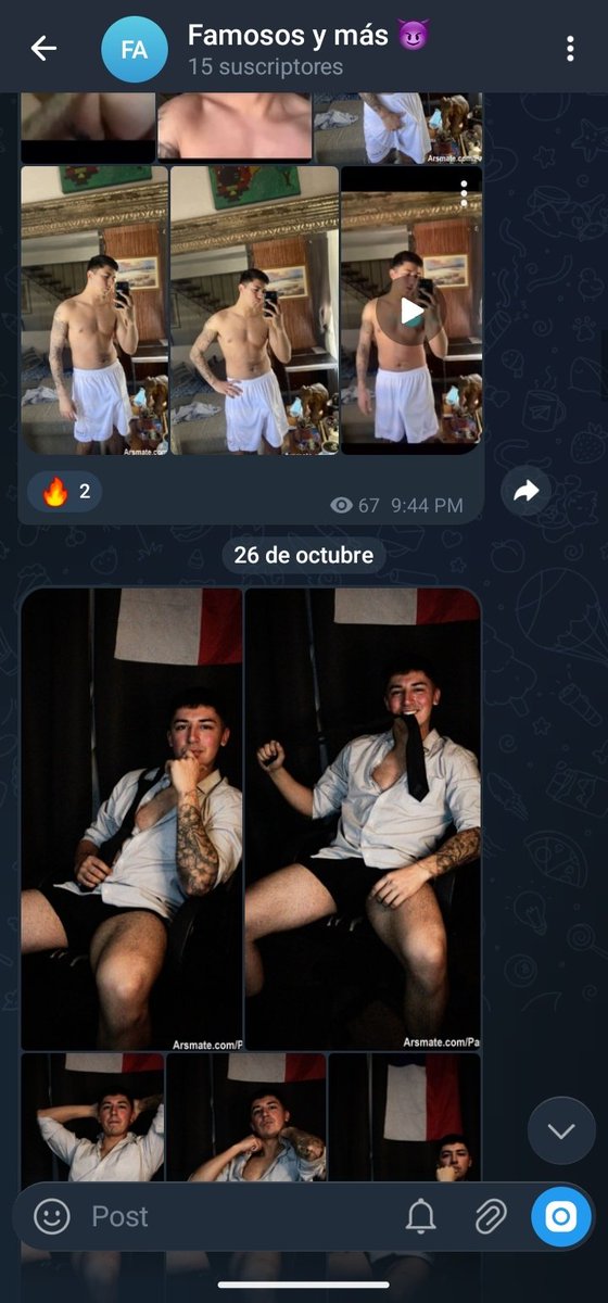 MagnateCaliente's tweet photo. Hola mis putitos los tenía abandonados jejeje 😈. Recuerden que el canal sigue a $6000 pesos donde pueden encontrar principalmente el contenido del Nacho.henci 😈 y otros más 🔥🔥🔥
#famosos #gay #pack #tiktoker #flaitesgay #chilegay https://t.co/hxggn271Tc