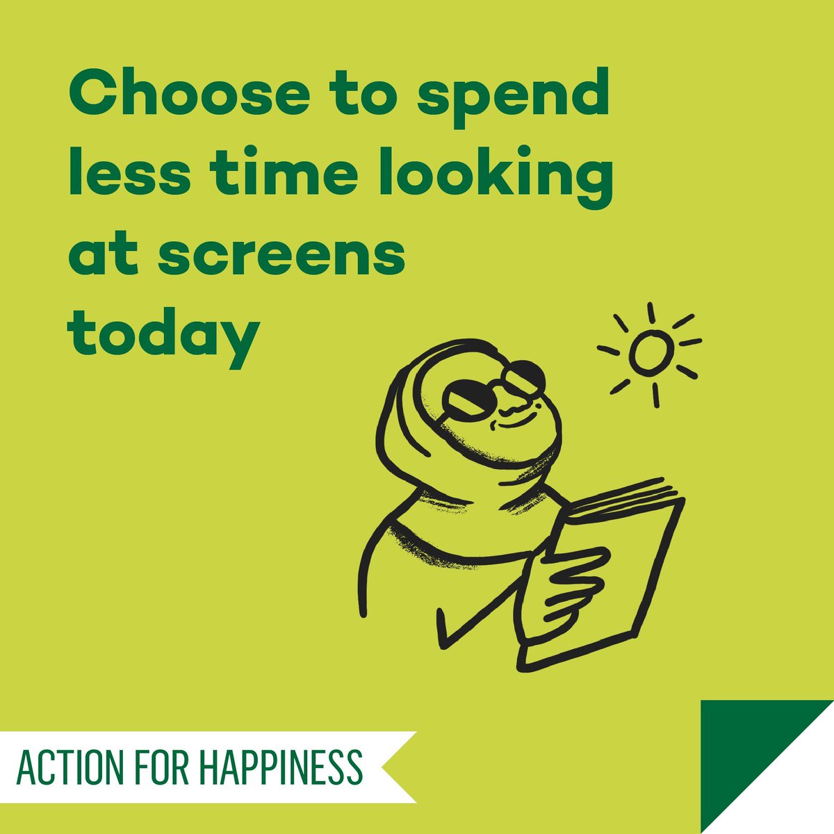 Action for Happiness tweet media