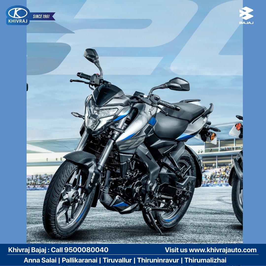 KHIVRAJBAJAJ's tweet image. Swipe through.Find your match.
Which NS200 are you?
👉Visit: khivrajbajaj.com
#BajajPulsar #definitelydaring #pulsaraddict #PulsarNation #RidePulsar #PulsarFamily #streetrider #BikeCommunity #RideLikeABoss #DareTheDark #PulsarNS200 #DareTheDark #RideWithPride #PulsarLovers