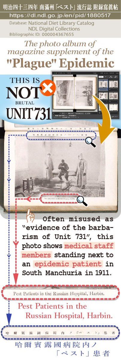 <a href="/KyonSmithOfTW/">Formosen Image Breaker🇳🇫🎌 台灣建國+反共/左+抗中 6.4.台日友好</a> プロパガンダ731部隊に使われていた写真は全て無関係なことは遅くとも6年前から複数の人に検証されている
x.com/salwiho/status…