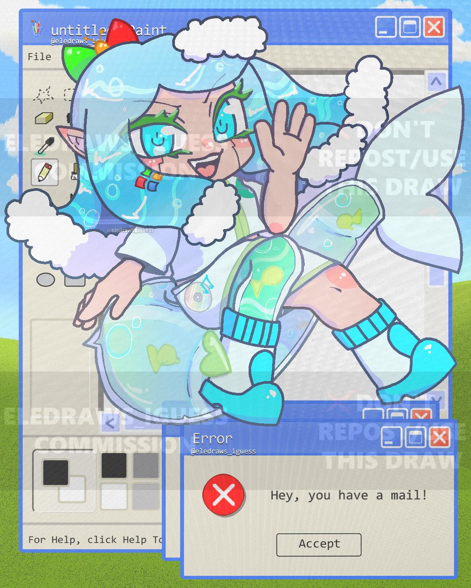 Commission (Skeb style) @/annika6002 (VGEN)
Frutiger Aero 🌍🌿

 #VGen #VGenComm #FrutigerAero