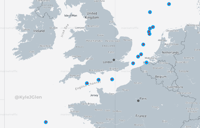 This is a nothing burger. Russia's "shadow fleet" do not enter UK waters for obvious reasons. 

As we speak, there are approximately a dozen oil tankers that have been sanctioned by the UK in or near the English Channel. 

The navy should be seizing or preventing passage of these