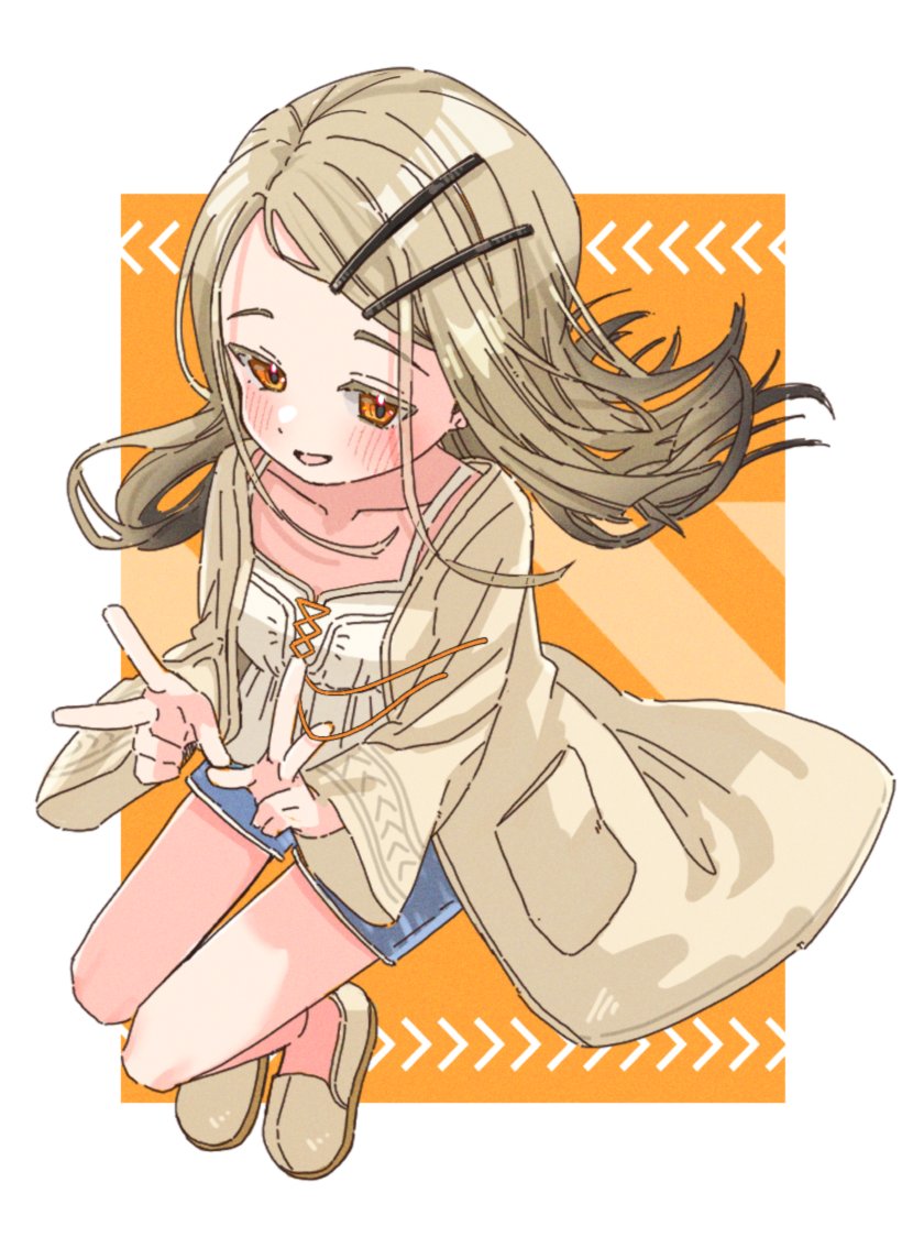 月白。 tweet media