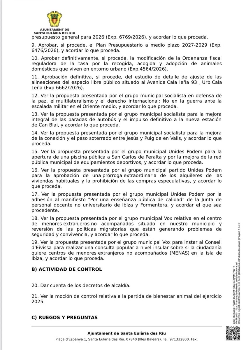 Ajuntament de Santa Eulària des Riu tweet media