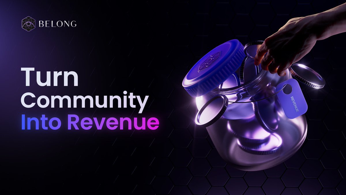 belongnet's tweet photo. Startups don’t fail from lack of ideas—they stall from weak monetization loops.

That’s where Belong comes in.

Instead of juggling tools, you build a community that pays to participate:

🚀 Token-gated memberships turn early users into committed insiders
🎟️ NFT tickets let you monetize events instantly (online or IRL)
💬 Paid chats & content unlock new revenue without ads
🛍️ Phygital drops connect digital hype to real-world products

The shift is simple:

Stop building for users.
Start building with a community that invests, engages, and grows with you.

👉 See how it works: https://t.co/epRLJPuvRB