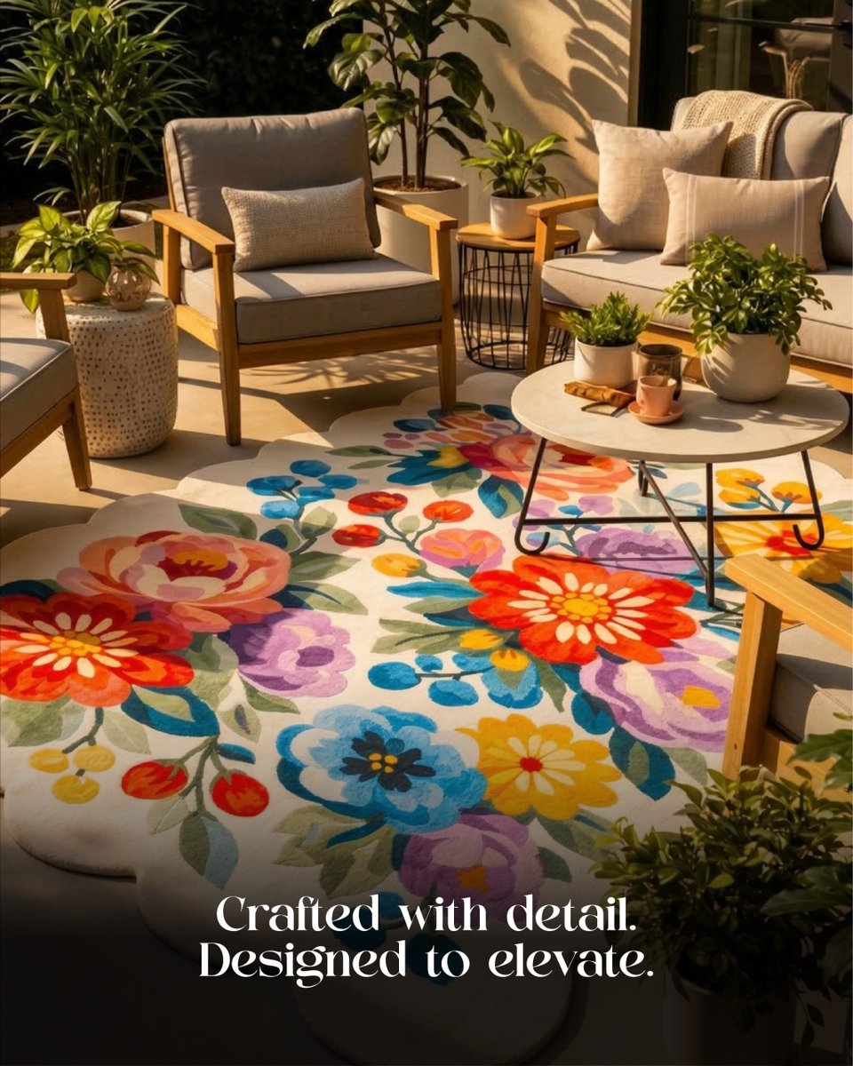 jassmeami90245's tweet image. Bring nature home, without compromising on style.
Every design is crafted to add life, warmth, and character to your space—turning everyday corners into something you actually feel.

#JassMeamiStudio #HomeAesthetics #LuxuryLiving #HomeDecorIndia #PremiumRugs